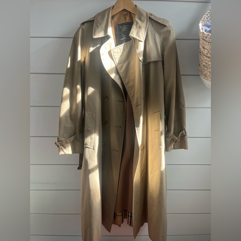Vintage Burberry trench coat